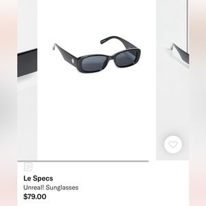 LE SPECS UNREAL SUNGLASSES BLACK